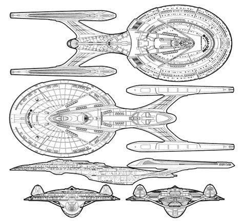 starship schematics sovereign class schematic spaceships