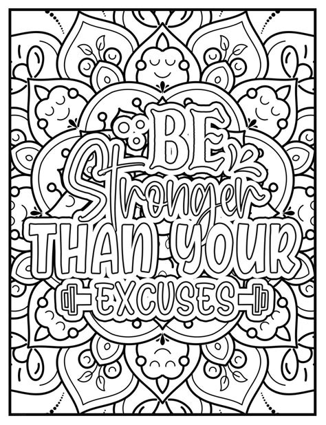 motivational coloring pages volume  etsy australia