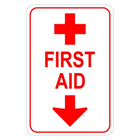 aid signage printable