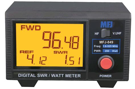 mfj  digital swrwattmeter hfvhfuhf   mhz