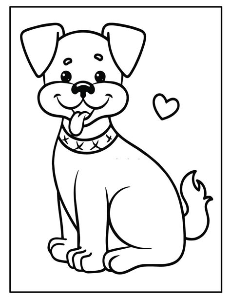 printable puppy coloring pages kids party games birthday favor