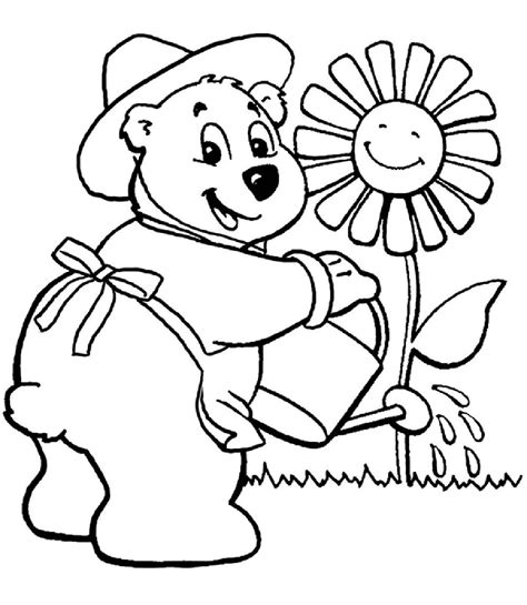 ideas  garden coloring pages  kids home family