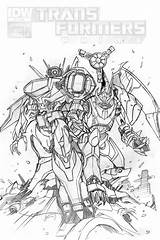 Transformers Shockwave Template sketch template