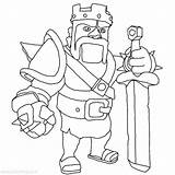 Clash Clans Barbarian Coc Kids Ausmalbilder Faciles Clanes Sketsa Hog Rider Drawings Troops Imagenes App Mewarnai Karakter Defense Barbaro Xcolorings sketch template