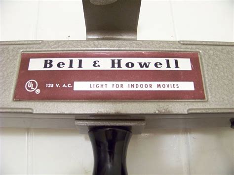Vintage Bell And Howell Light For Indoor Movies 28801 Camera Photography