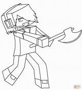 Minecraft Pages Coloring Dantdm Getcolorings Printable Color sketch template