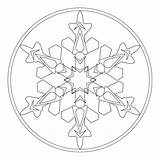Invernali Cristalli Eiskristall Hiver Kiga sketch template
