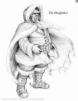Hogfather Discworld Pratchett Neoseeker sketch template