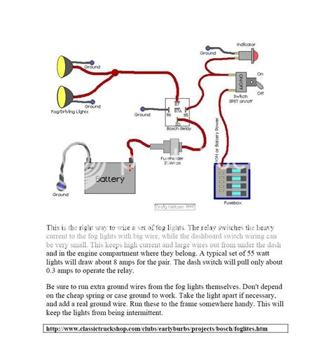 fog light wiring diagram  relay  wiring diagram sample