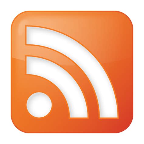 feed orange rss social icon    iconfinder