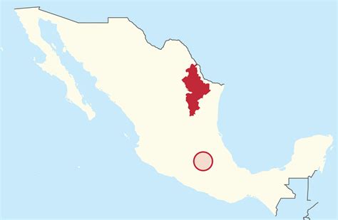 Nuevo Leon Mexico Map