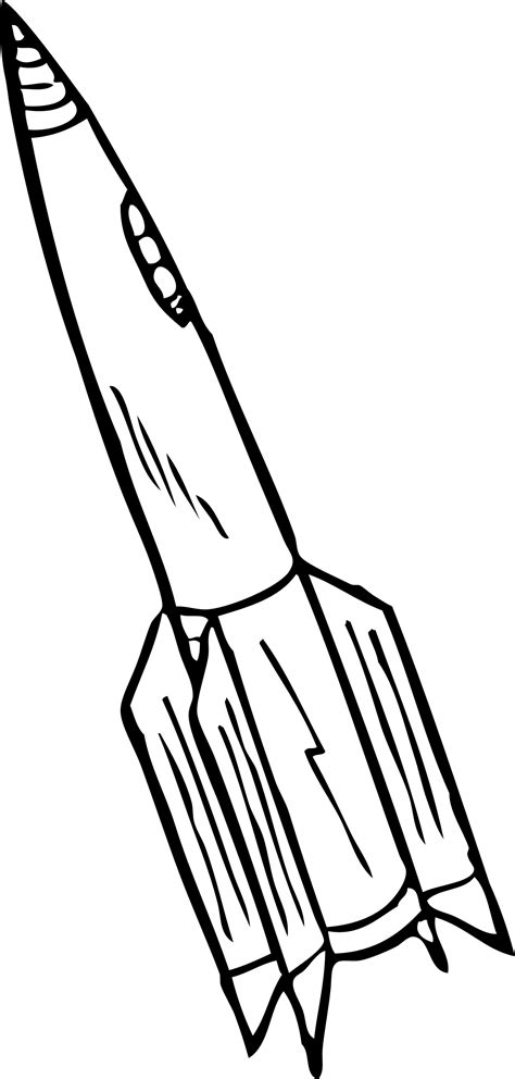 rocket coloring pages printable