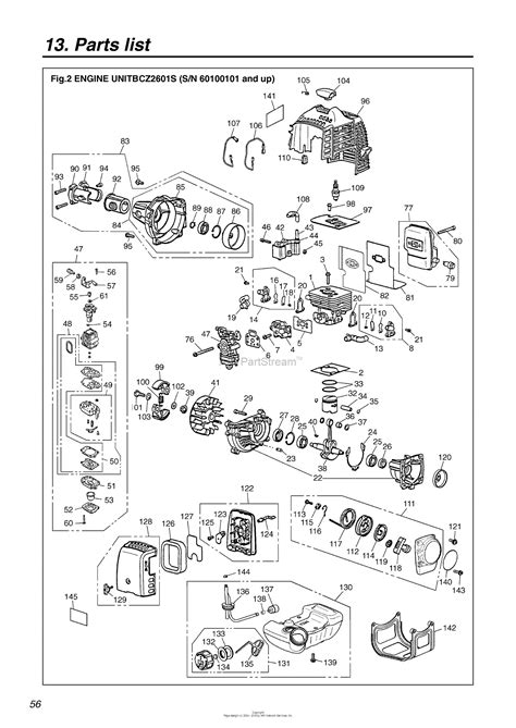 redmax gzn parts diagram
