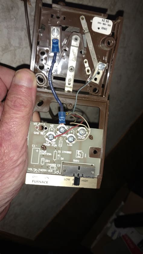 wanting  replace  hydroflame analog thermostat  honeywell rth digital