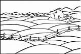 Coloring Pages Landscape Detailed Adults Colouring Template Kids Adult Templates Foundation Wanting Try Ve Paper Been Painting Pieced Quilt Could sketch template