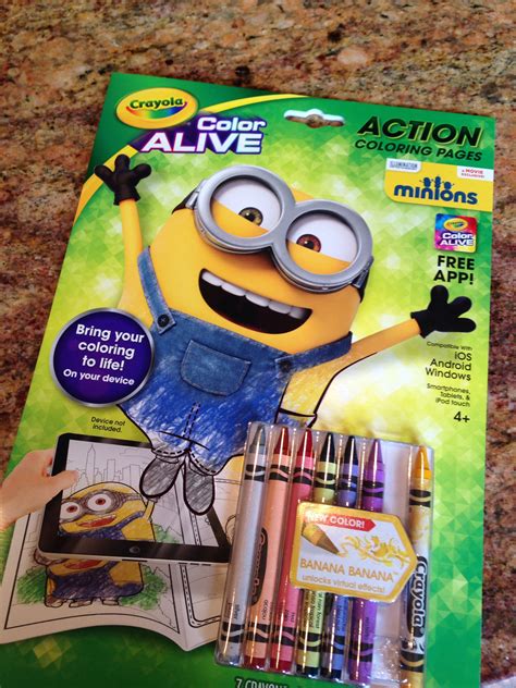 minions come to life with the free crayola app classy mommy