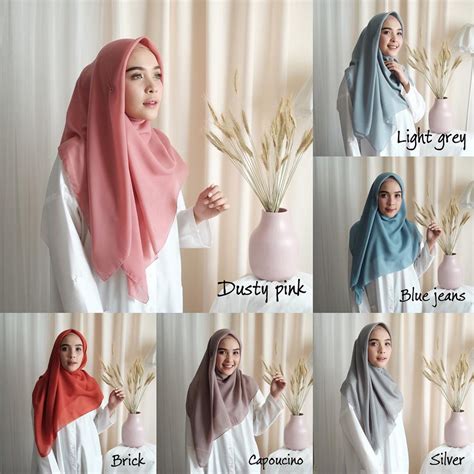 terbaru warna jilbab khaki warna jilbab