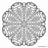 Mandala Coloring Pages Mandalas Pattern Color Printable Para Colorear Patterns Intricate March Print Books Paste Eat Designs Colouring Kids Book sketch template