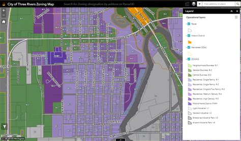 interactive zoning map