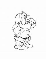 Dwarfs Coloring Pages Getcolorings Pa sketch template