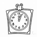 Reloj Relojes Pintar Despertador Imagui Cuadrado Numeros Getcolorings sketch template