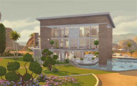 sims  lots  cc included trailcclas