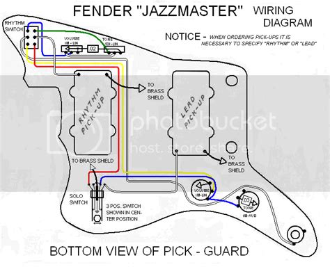 jazzmaster  wiring diagram offsetguitarscom