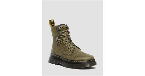 dr martens tarik toe guard utility boots  green lyst