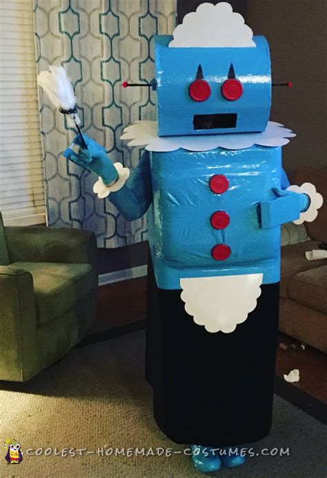 Awesome Diy Riveting Rosie From The Jetsons Costume