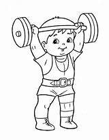 Coloring Pages Healthy Lifestyle Children sketch template