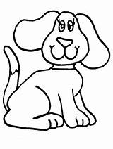 Dog Coloring Pages Kids Puppy Colouring Dogs Color Sheets Book Print sketch template