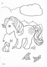 Pony Little Coloring Pages G1 Vintage Colouring Cartoon 1980s 80s Original Google Book Flickr Cat Color English Natasja Sheets Choose sketch template