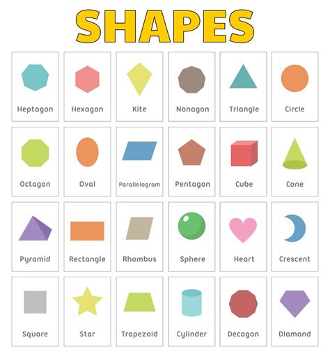 printable geometric shapes  preschool preschool printables