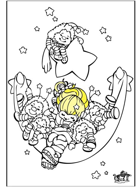 sleep  children coloring page
