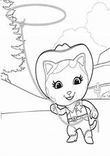 Callie Sheriff Coloring Oeste Characters Pintarcolorear Bestcoloringpagesforkids Colorironline sketch template