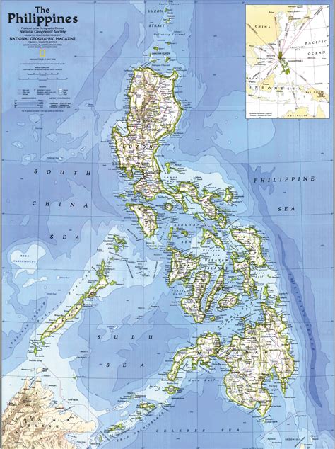 Large Detailed Map Of Philippines Detailed Map Map Philippine Map
