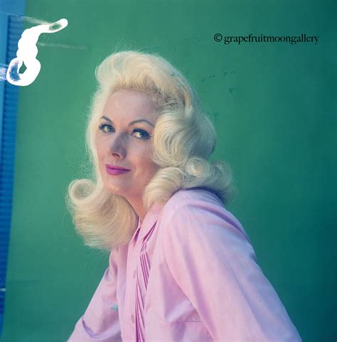 Vintage Bunny Yeager 1960s Color Negative Pretty Self Portrait Blonde