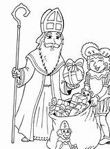 Sint Piet Sinterklaas Biskup Kolorowanka Rysunek Mikołaj Nikolaus św Nicholas Mikolaj Ausmalen Bischof Swiety Malvorlage Ausmalbilder Kleurplaatjes Stimmen sketch template