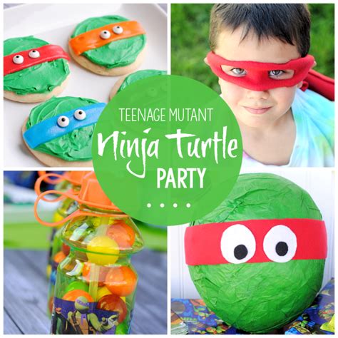fun teenage mutant ninja turtle party ideas dude