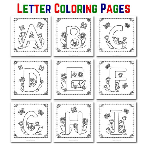 letter coloring pages  adults coloring pages