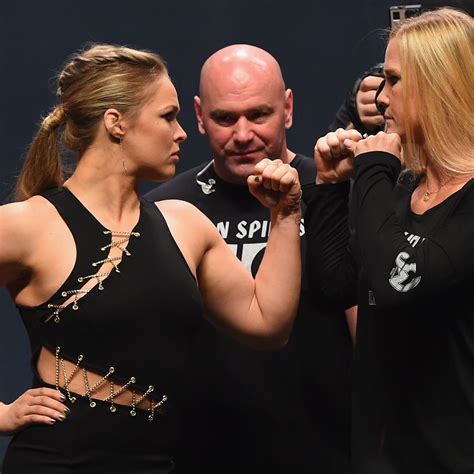 ronda rousey vs holly holm the preacher s daughter comments on ufc