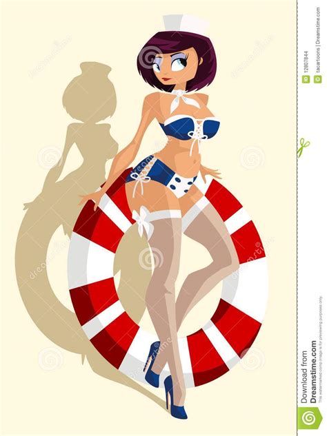 sailor stock illustration illustration of posing attractive 12807844