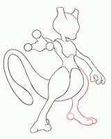 Mewtwo Pokemon Coloring Drawing Pages Drawings Mega Draw Clipart Easy Armored Sheets Mutu Library Printable Tattoo Central Color Board Pokémon sketch template