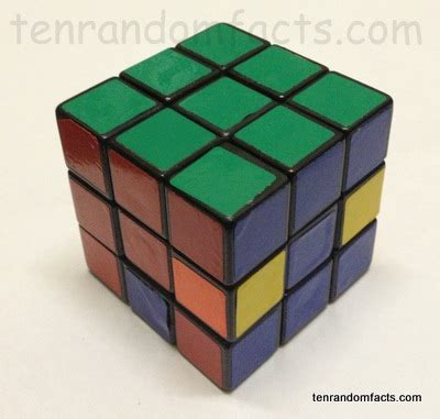 rubiks cube ten random facts