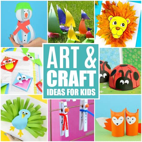 crafts  kids tons  art  craft ideas  kids   easy