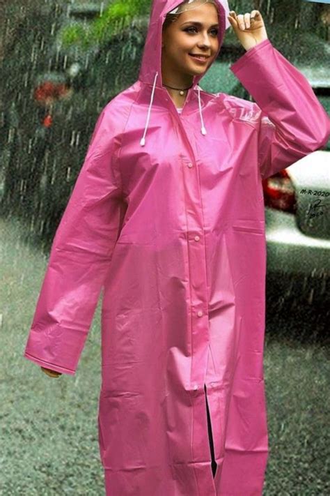 Pin By Danny On Very Very Nice X Pink Raincoat Rainwear Fashion