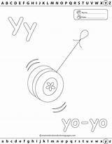 Coloring Pages Yoyo Abc Letter Printable Preschool Worksheets Fun Top Educationalcoloringpages sketch template