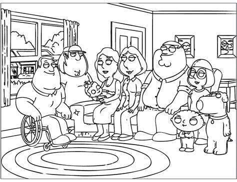 chris  family guy coloring page coloring home