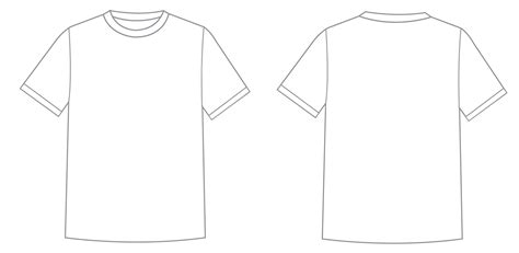 T Shirt Template Png High Quality Image Png Arts