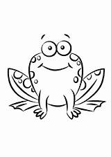 Froggy Learns Mewarnai Grenouille Katak Frosch Ausmalbilder Drawing Clipartmag Coloriages Divyajanani sketch template
